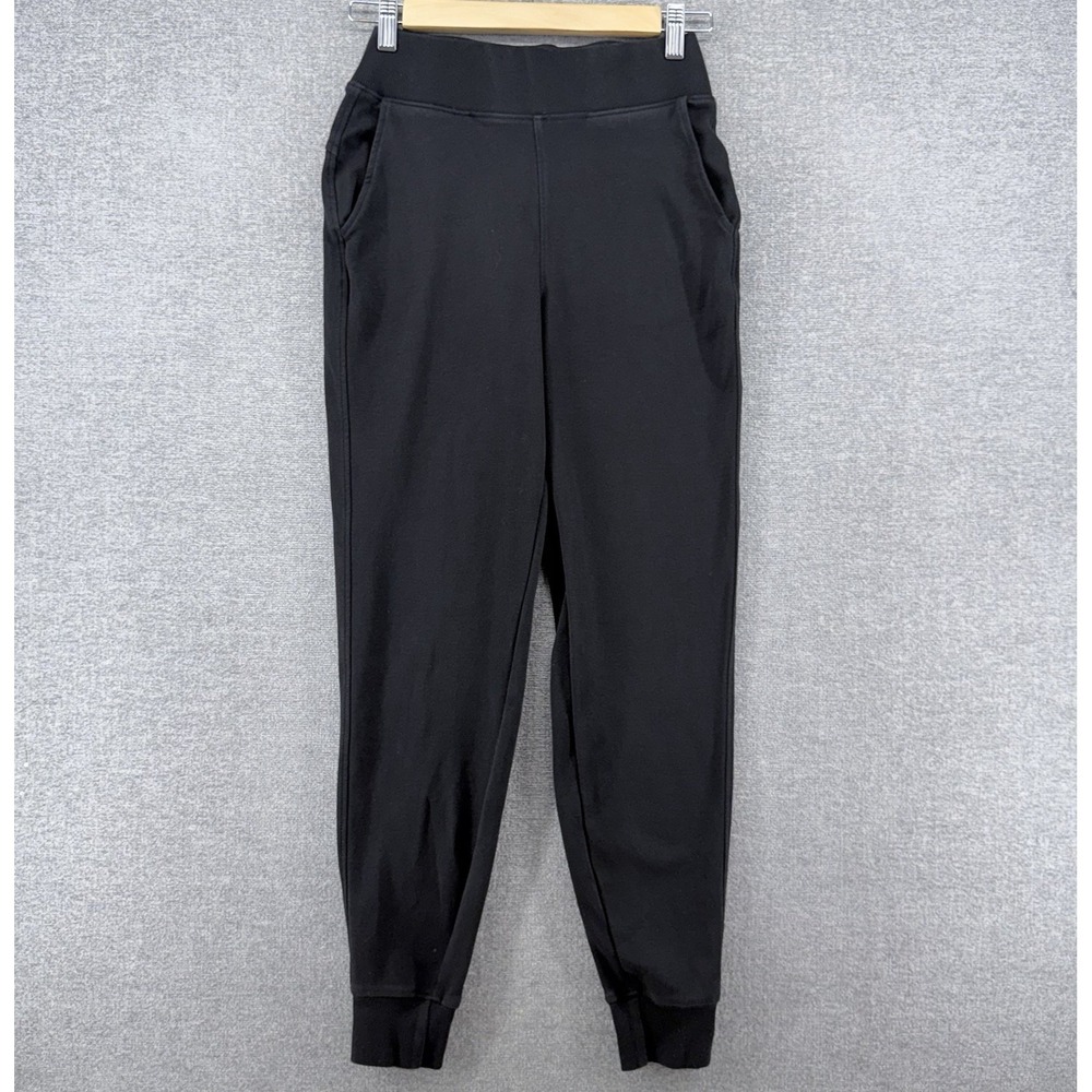 Pact Jogger Pants Women Size XS Black Organic Cotton Casual